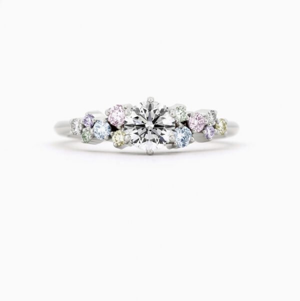 ceriserainbowCerise sormus GIA 050ct h si1 timantti valkokulta Diamond engagement ring ceriserainbowCerise sormus GIA 050ct h si1 timantti valkokulta Diamond engagement ring