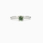 1200x1200_65107_Elegant- solitairesormus 5mm vihreä safiiri valkokulta green sapphire ring koko 16.75